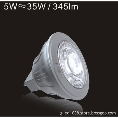 5W COB LED Spotlight (MR16 GU10 E27 CE RoHS)